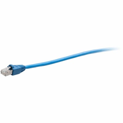 C2G 15ft Cat5e Snagless Shielded Ethernet Cable - TAA Compliant F-Series Blue - Patch cable - RJ-45 (M) to RJ-45 (M)