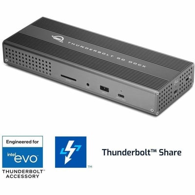OWC THUNDERBOLT GO DOCK 11-PORT SOLUTION W/ BUILT-IN POWER SUPPLY - THUNDERBOLT