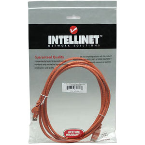 10 FT ORANGE CAT6 SNAGLESS PATCH CABLE