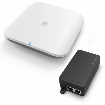 ENGENIUS ECW526-P WI-FI 7 AP WITH 60W 10 GBE POE++ INJECTOR