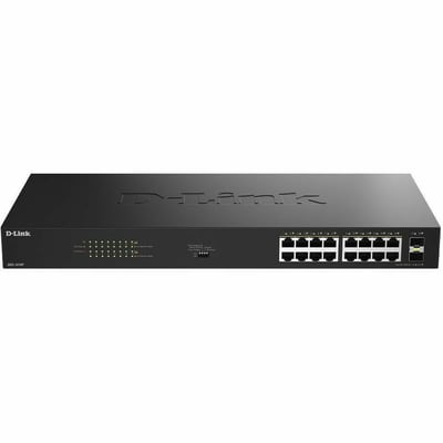 18-PORT 1GIGABIT POE UNMGD SW 16-PORT GB POE 240W UNMGD 2XSFP