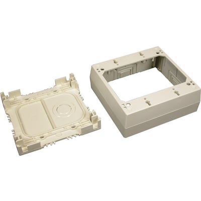 Wiremold Eclipse PN03, PN05, PN10 Two-Gang Device Box Fitting