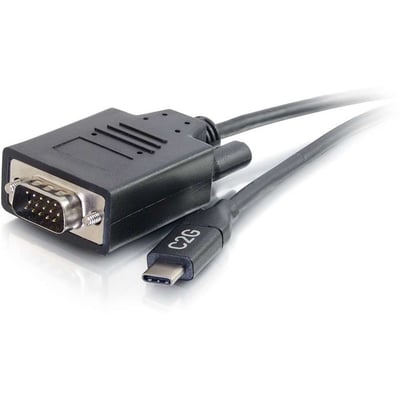 ADAPTER CABLE - USB-C LEFT CONNECTOR - MALE LEFT GENDER - VGA RIGHT CONNECTOR