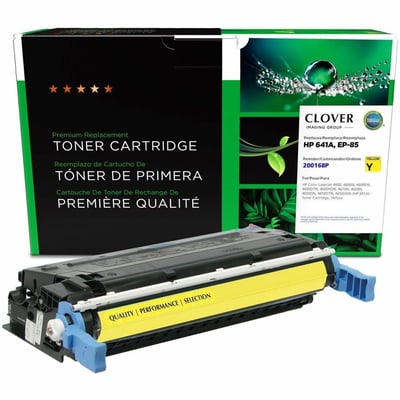 Clover Imaging Remanufactured Yellow Toner Cartridge for HP 641A (C9722A)