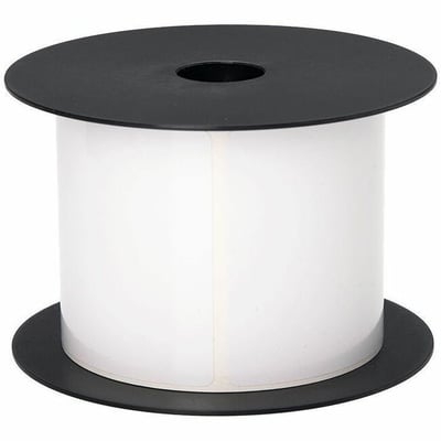 2INX4IN TT VINYL WHITE LABEL (USE BMSLPR03XX INK RIBBONS) 3MIL