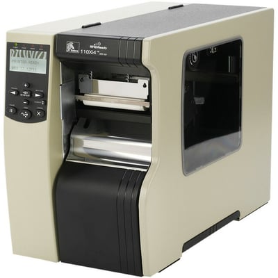 Zebra 110Xi4 Industrial Direct Thermal/Thermal Transfer Printer - Monochrome - Label Print - Fast Ethernet - USB - Serial - Parallel