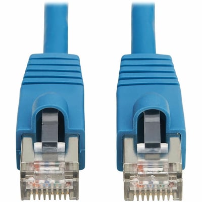 Eaton Tripp Lite Series Cat8 40G Snagless SSTP Ethernet Cable (RJ45 M/M), PoE, LSZH, Blue, 5 m (16.4 ft.)