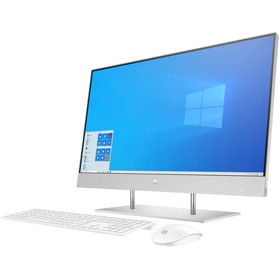 HP 27-dp0000 27-dp0180 All-in-One Computer - Intel Core i7 10th Gen i7-1065G7 - 16 GB - 512 GB SSD - 27" Full HD Touchscreen - Desktop - Jet Black, Dark Chrome