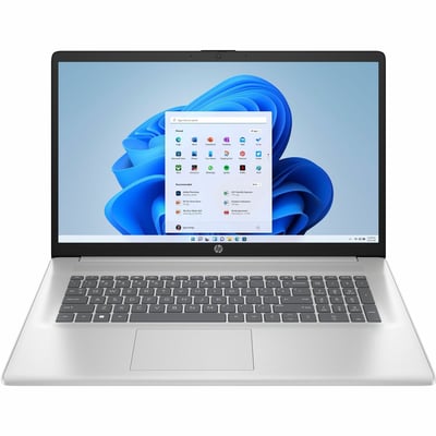 HP 17.3" Notebook - Full HD - 1920 x 1080 - (AMD Ryzen 5 7430U Hexa-core (6 Core) - 8 GB Total RAM - 512 GB SSD - Natural Silver