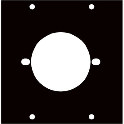 Middle Atlantic Faceplate Insert