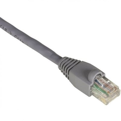 UNC CAT6 PATCH CABLE, 02 FT GRAY WITH BOOTED. HIGH-PERFORMANCE CAT6 ETHERNET CAB
