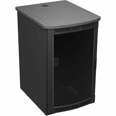 Middle Atlantic BGR-25SA32MDK-A3 Rolling Presentation Rack with Asian Night Top