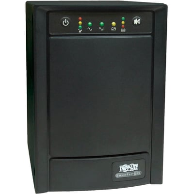 Tripp Lite by Eaton UPS SmartPro 120V 1.05kVA 650W Line-Interactive Sine Wave UPS Tower Network Card Options USB DB9 8 Outlets