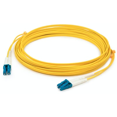 AddOn 51m LC to LC Yellow OS2 Duplex LSZH SMF Fiber Patch Cable