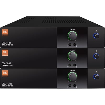 JBL Commercial Commercial CSA 1120Z Amplifier - 120 W RMS - 1 Channel - Black