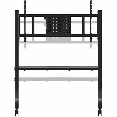 MOVE GO MOBILE FLOOR STAND 65-110IN HEIGHT ADJUSTABLE BLACK