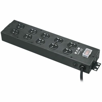 Tripp Lite by Eaton Industrial Power Strip 10-Outlet 15 ft. (4.6 m) Cord Large Plug Spacing