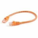 Quiktron Q-Series Patch Cords, CAT6, Non-Booted, Orange, 12 FT