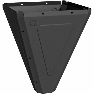 Chief Outdoor Ceiling and Pedestal Plate Cover - Black