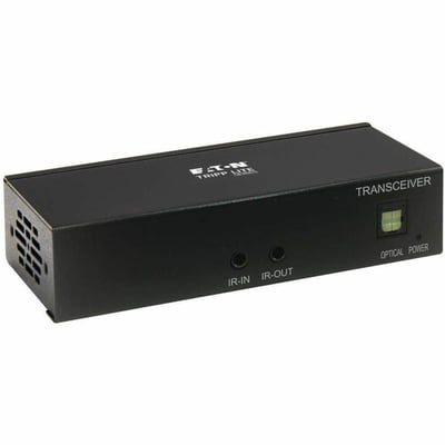 Tripp Lite by Eaton HDMI over Cat6 Receiver with Repeater 4K 60Hz HDR 4:4:4 IR Transceiver PoC HDCP 2.2 230 ft. TAA