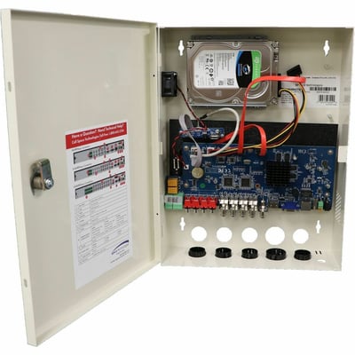 Speco 6 Channel Hybrid Wall Mount Digital Video Recorder - 6 TB HDD