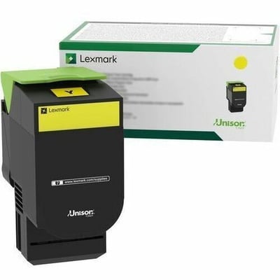 Lexmark Original Standard Yield Laser Toner Cartridge - Yellow - 1 Pack