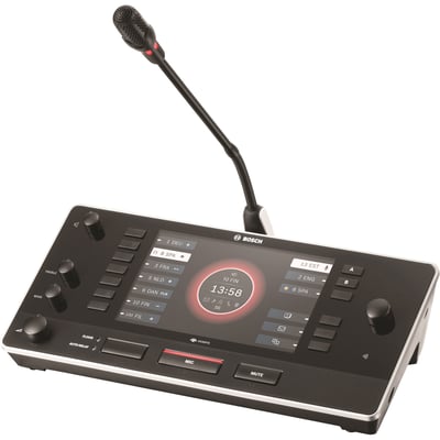 DISCENTIS INTERPRETER DESK WITH HDMI VIDEO OUTPUT