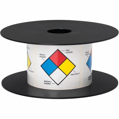 2INX2IN TT NFPA COLOR DIAMONDS WHITE LABEL (USE BMSLPR03XX INK