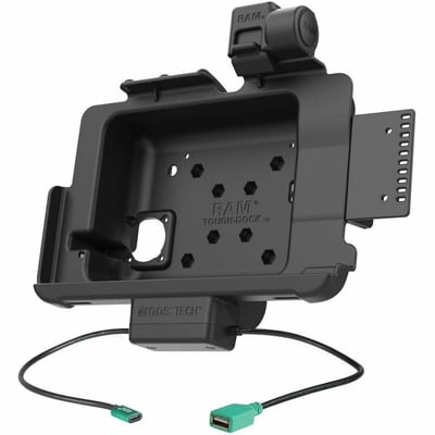 RAM Mounts GDS Power + Data Dock with Latch for Zebra ET4x 10" Tablet