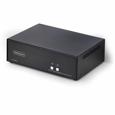 SECURE 2-PORT DUAL-MONITOR KVM NIAP 4.0 CAC US BUILT