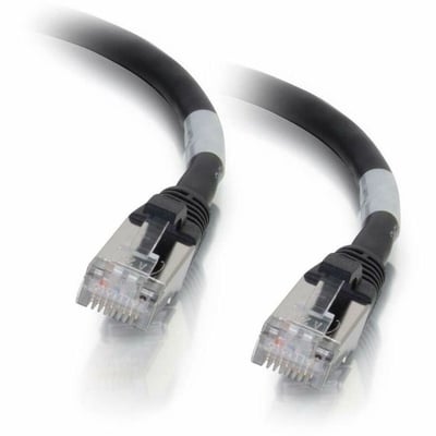C2G-10ft Cat6a Snagless Shielded (STP) Network Patch Cable - Black