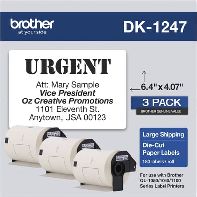 Brother DK Shipping Label