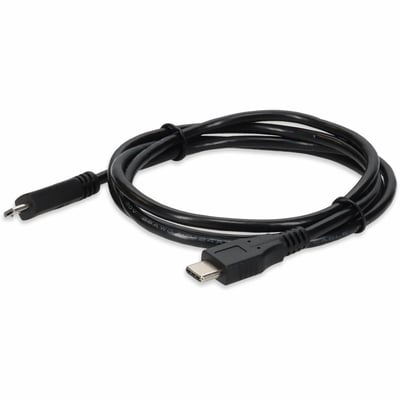 3ft (1m) USB-C 3.1 Male to Micro USB-B 2.0 Male Black Adapter Cable