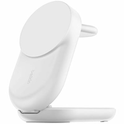 3/1 QI 25W MID-RANGE COMPACT STAND WHITE W/ PSU (ROUND)