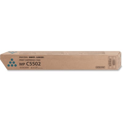 Ricoh Original Laser Toner Cartridge - Cyan - 1 / Carton