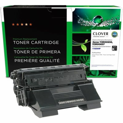 Clover Imaging Remanufactured High Yield Toner Cartridge for Xerox 113R00656/113R00657