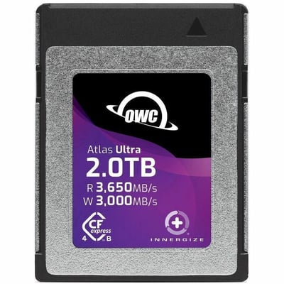 OWC ATLAS ULTRA 2TB CFEXPRESS 4.0 TYPE B MEMORY CARD - PROFESSIONAL GRADE, HIGH