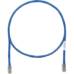 1FT CAT5E CBL EA CU PATCH CORD BU UTP