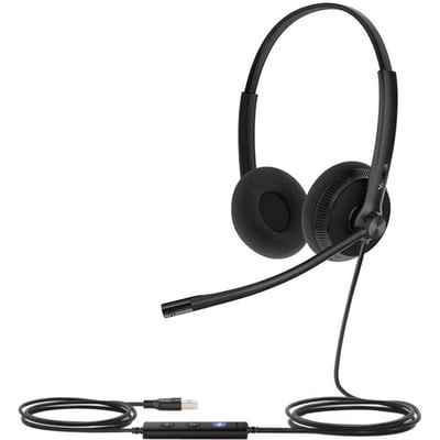 1308048 LITE DUAL TEAMS USB WIRED HEADSET BY YEALINK HEADSETS