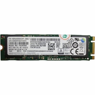 LENOVO PM871 256GB 6G M.2 MLC SATA SSD