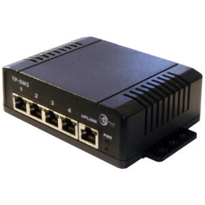 12-56V 5 PORT PASSIVE POE SWITCH