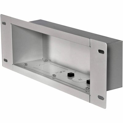 Peerless-AV® Recessed Cable Management and Power Storage Accessory Box