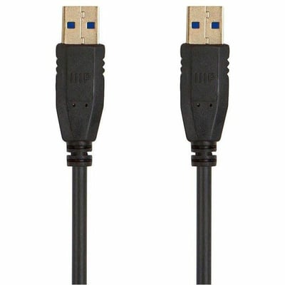 MONOPRICE SELECT USB 3.0 TYPE-A TO TYPE-A CABLE_ 1.5FT_ BLACK