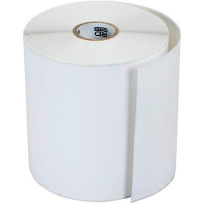 WP RECEIPT PAPER 3125INX8IN PERF 05IN CORE 157IN ROLL OD64 TAGS