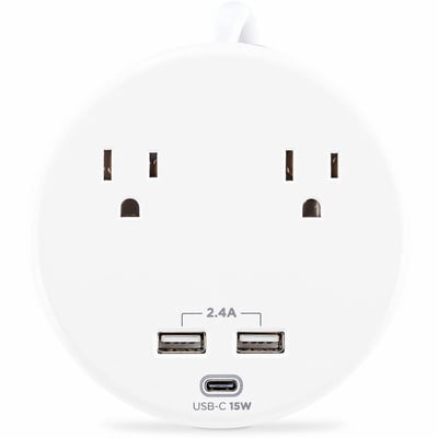 CYBERPOWER P205UC SURGE 800V 5FT CORD 5-15P WHITE