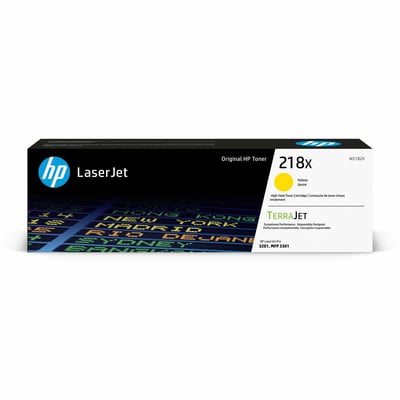 218X HIGH YIELD YELLOW LASERJET TONER CARTRIDGE