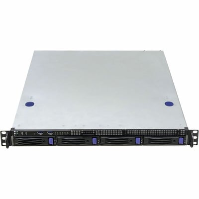 ASROCK RACK 1U4LW-X570 RPSU 1U RACKMOUNT SERVER BAREBONE 4 BAYS SINGLE SOCKET AM