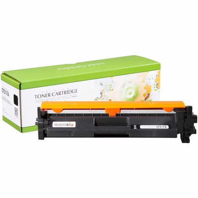 Static Control Laser Toner Cartridge - Single Pack 17A (CF217A) - Black - 1 Pack