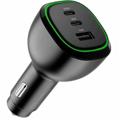 ALOGICRAPID POWER165WCARCHARGER 2XUSB-C1XUSB-A PORT W/ 240W CHARGI