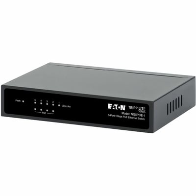 DESKTOP GIGABIT ETHERNET SWITCH UNMANAGED POE+ 5-PORT 10/100/1000